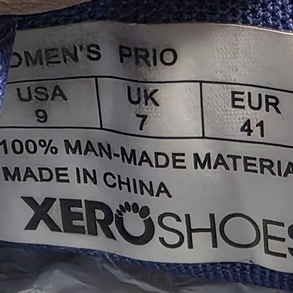 Xero Women's Prio Lightweight Running And Fitness Shoe Lilac Size 9 - Picture 5 of 10